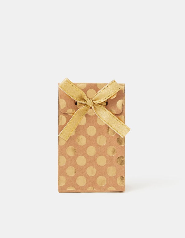 Foil Polka Dot Gift Pouch, , large