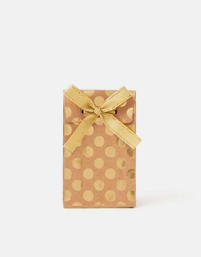 Foil Polka Dot Gift Pouch, , large