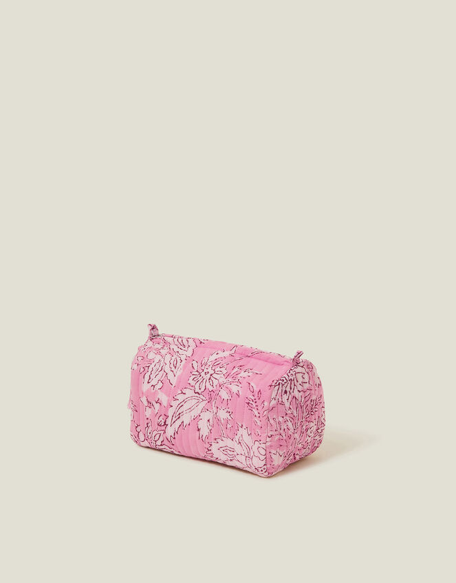 Medium Quilted Make Up Bag, , large