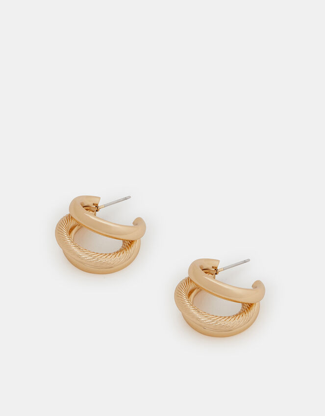 Triple Hoop Earrings, , large