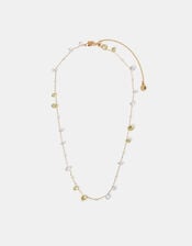 14ct Gold-Plated Multi Stone Necklace, , large