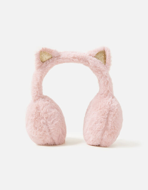 Fluffy Cat Earmuffs Girls hats, Gloves & Scarves Accessorize Global