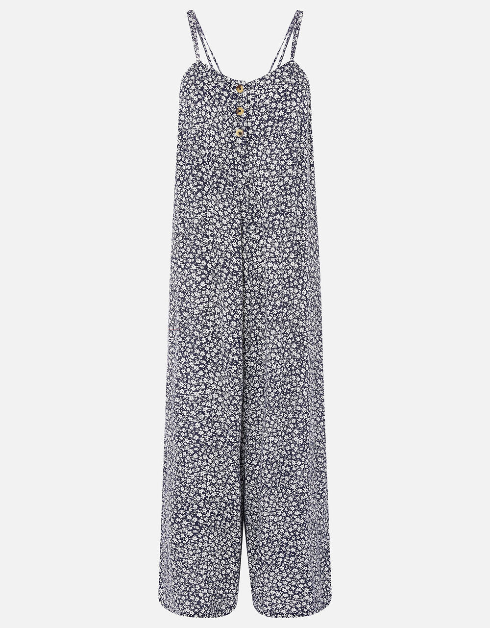 Ziggy Zip Romper, Dusty Blue Mini Stripe