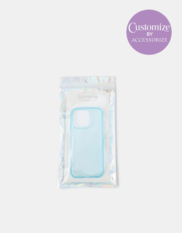 Plain iPhone 16 Pro Phone Case, Blue (BLUE), large