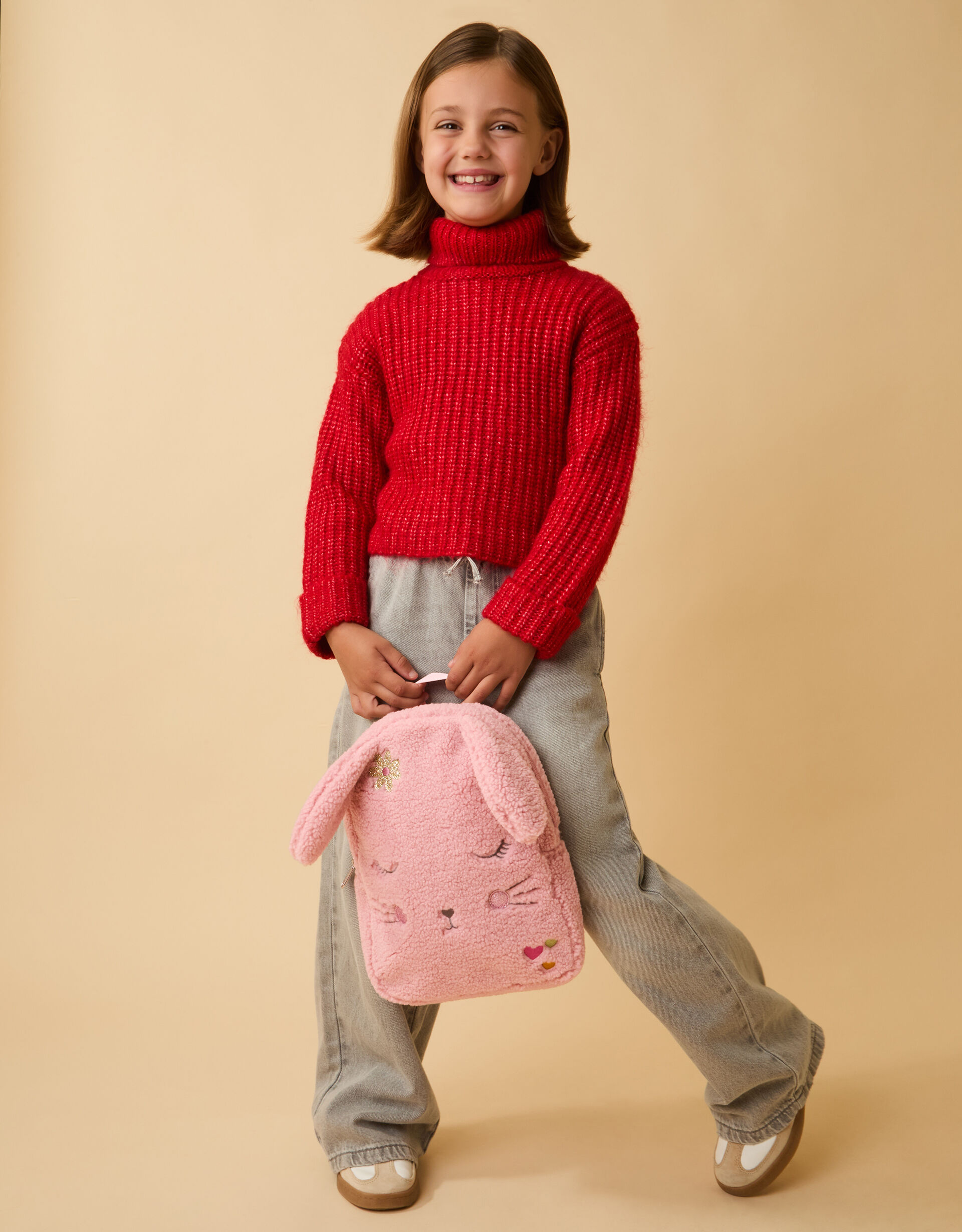 Girls Sleepy Bunny Backpack | Girls Bags | Accessorize UK