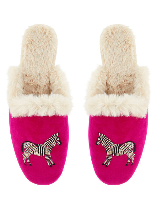 mule slippers pink