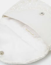 Pearl Beaded Clutch Bag , , large