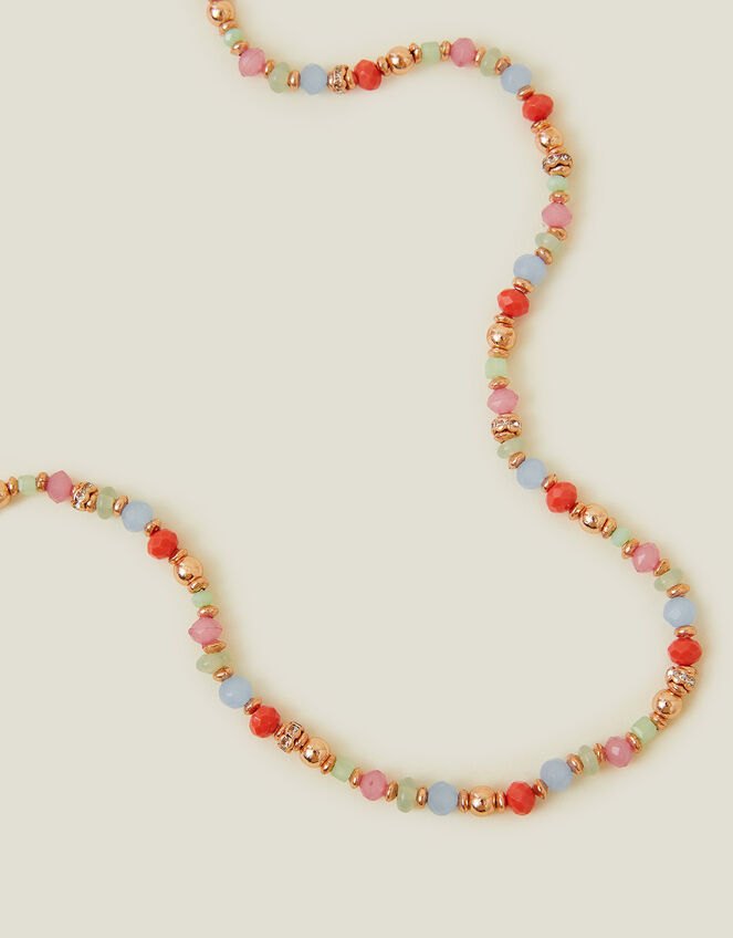 Rounded Beaded Necklace, , large