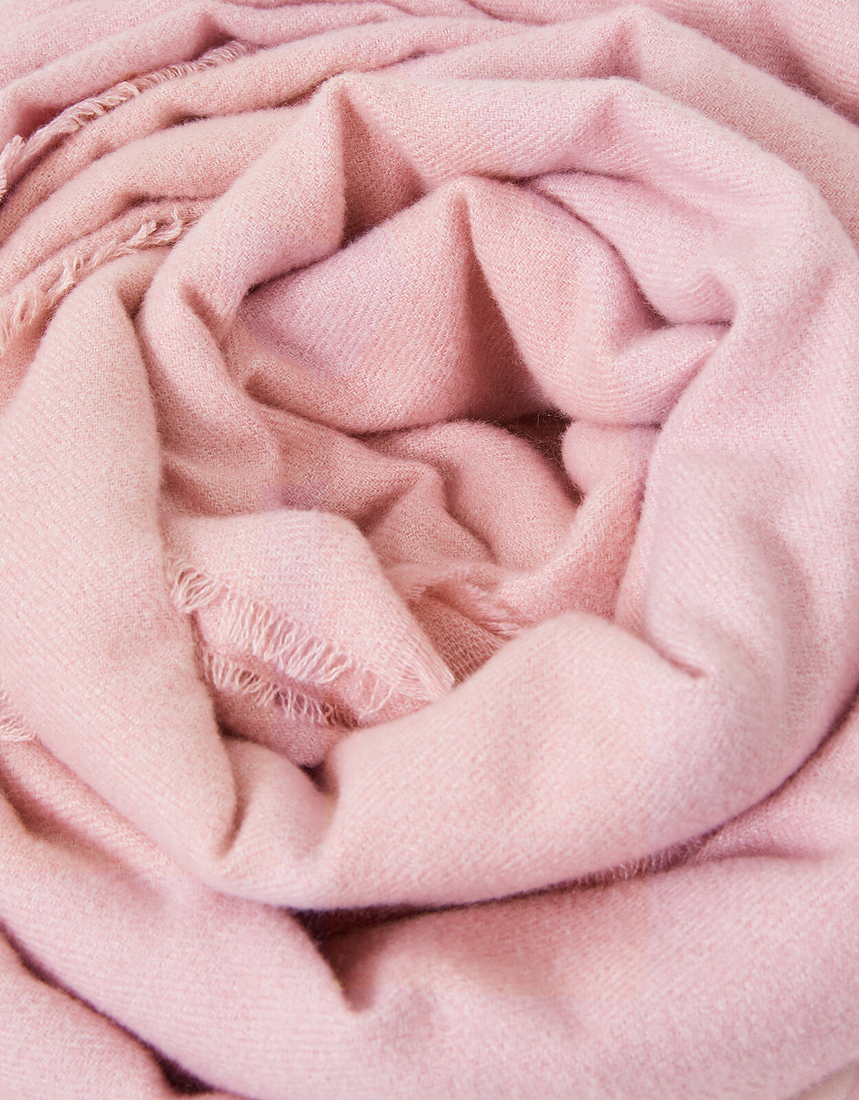 Pink top blanket scarf