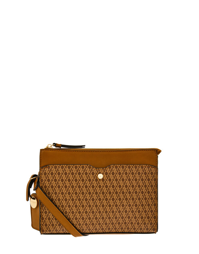 Charlie Monogram Cross Body Bag, , large