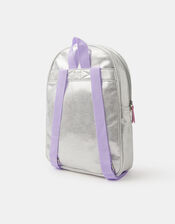 Girls Rainbow Butterfly Glitter Backpack, , large
