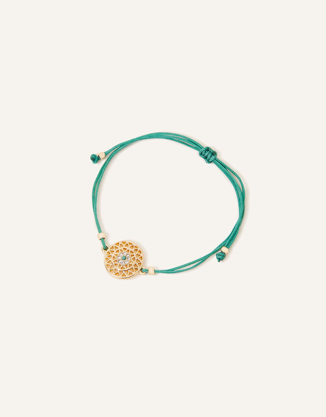 Filigree Turquoise Stone Friendship Bracelet , , large