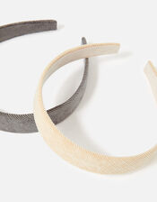 Cord Headband Twin Set, , large