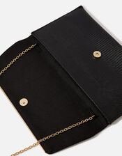 Slimline Bar Clutch Bag, Black (BLACK), large