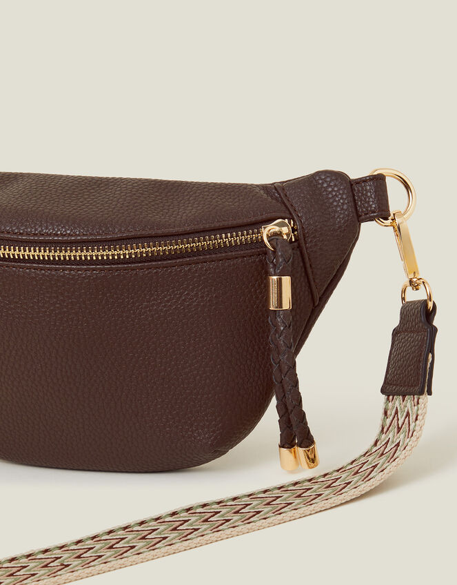 Sling Bum Bag, Brown (CHOCOLATE), large