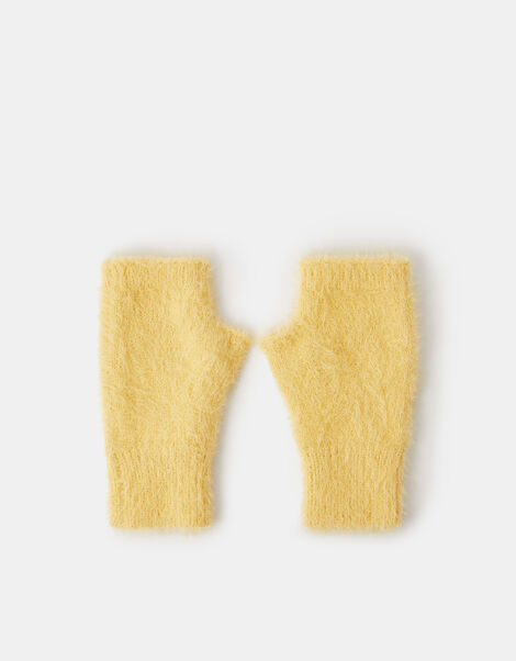 Fuzzy Fingerless Gloves, , large