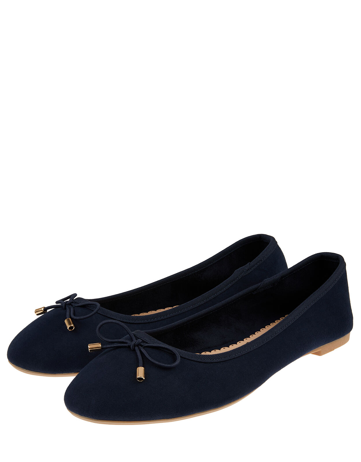 navy blue flat shoes uk