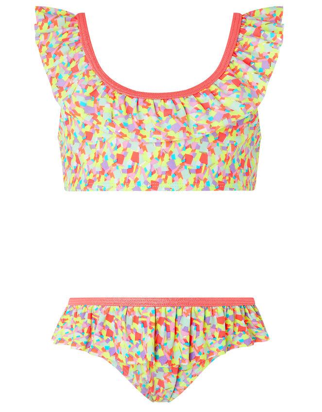 Colourful Geo Print Bikini Set, Multi (BRIGHTS-MULTI), large