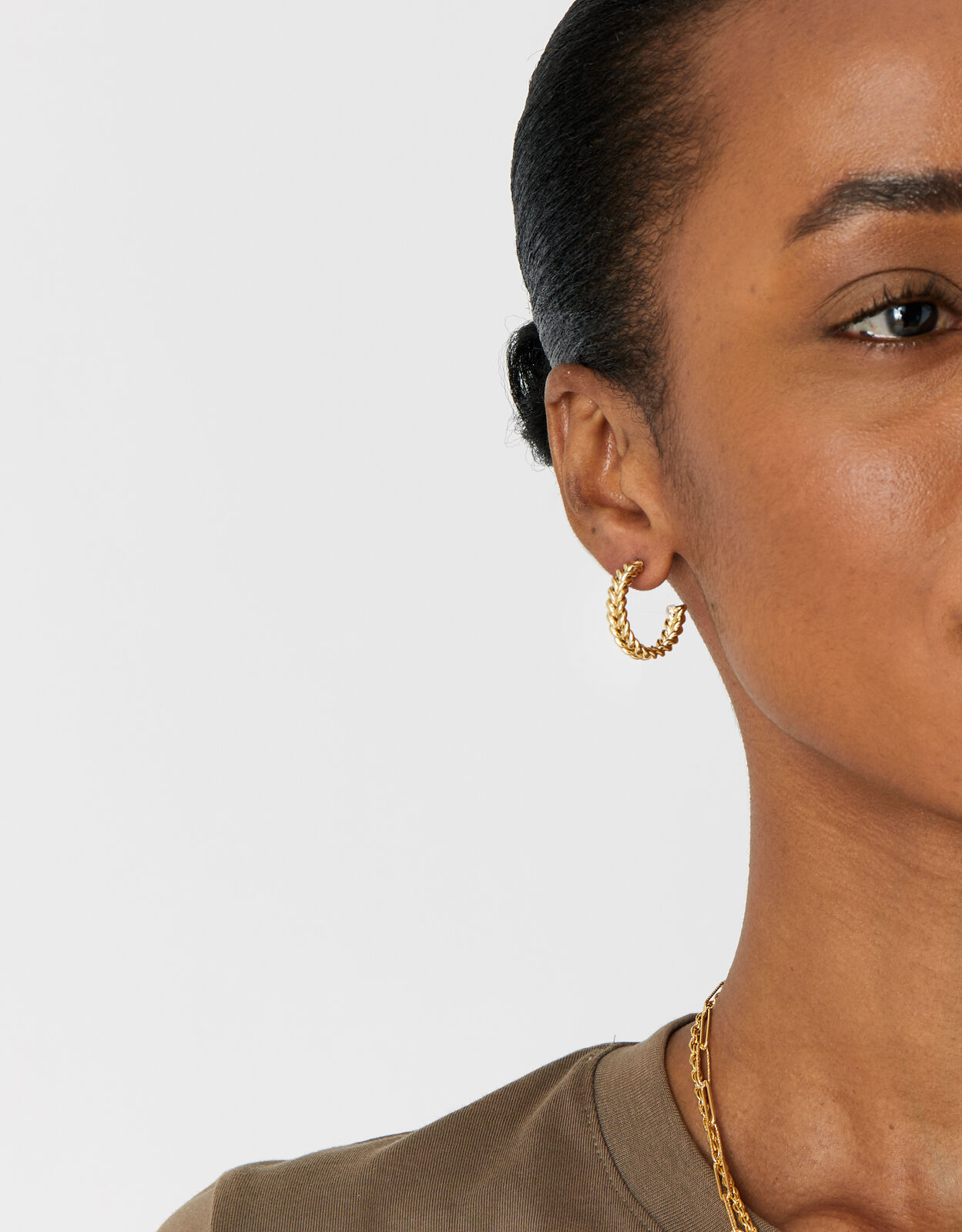 Accessorize gold plated earrings hot sale