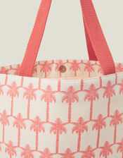 Palm Print Shopper Bag, , large