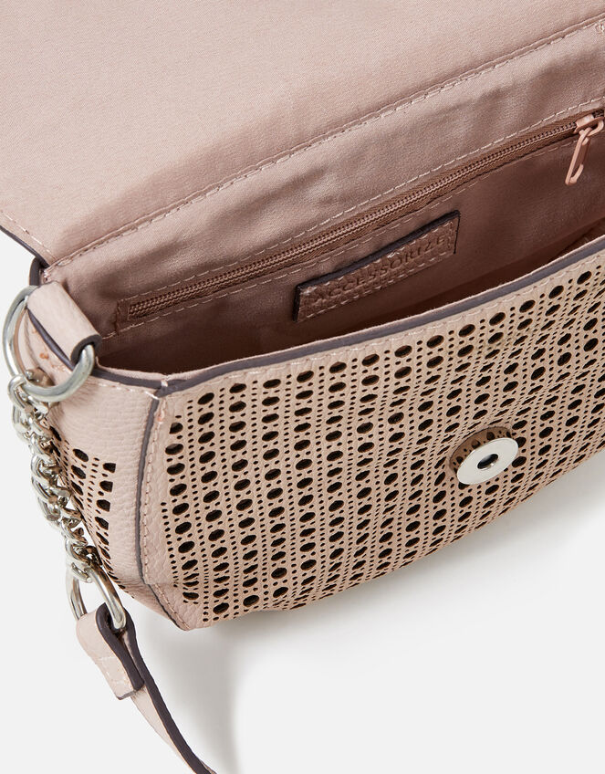 Punch-Out Cross-Body Bag, Nude (NUDE), large
