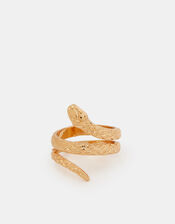 Snake Wrap Ring Gold, Gold (GOLD), large