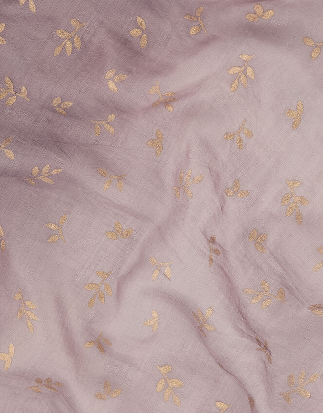 Luxury Silk Stole, Purple (MAUVE), large