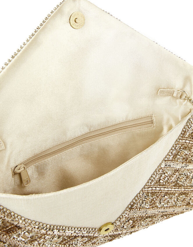 Rosie Embellished Clutch Bag, , large