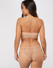 Lace Bandeau Bra, Nude (NUDE), large