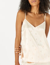 Spot Jacquard Pyjama Set, Nude (NUDE), large