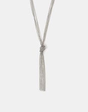 Knot Lariat Necklace, , large