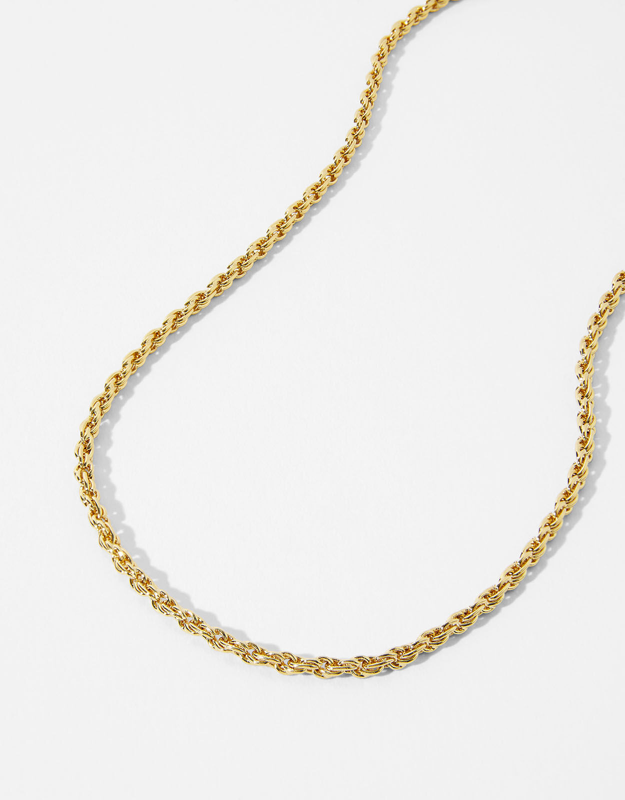 Gold-Plated Rope Chain Necklace | Z for 