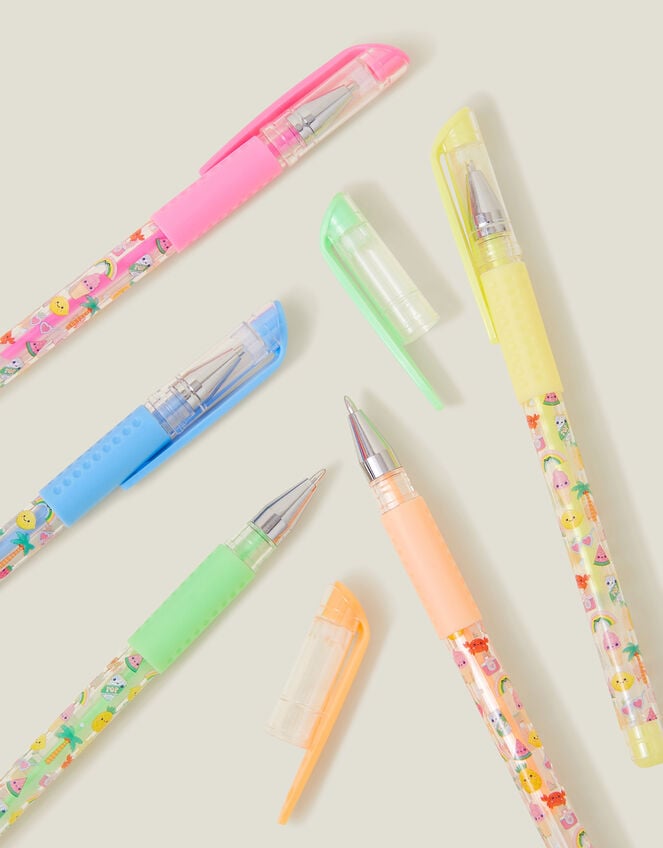 5-Pack Girls Scented Gel Pens, , large