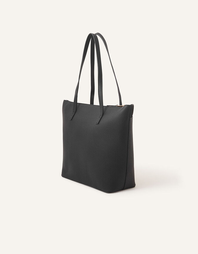 Maddox Tote Bag, Black (BLACK), large