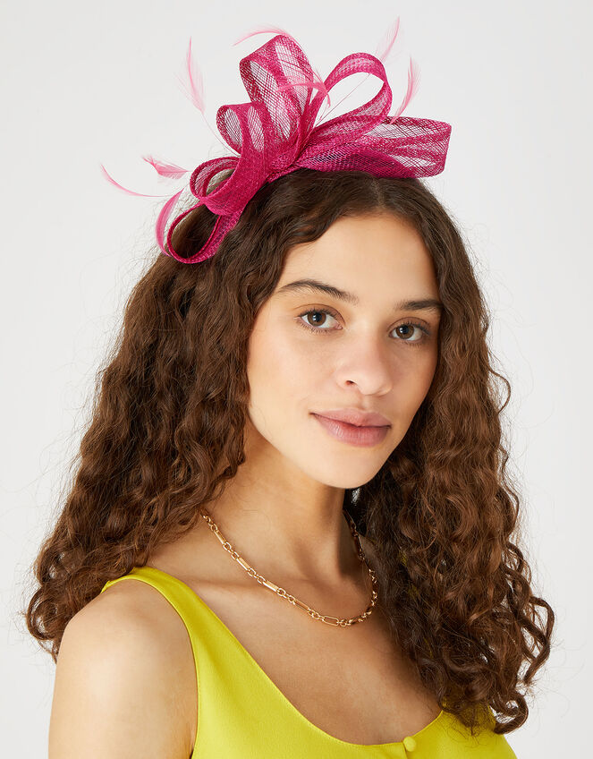 Lucy Wide Loop Band Crin Fascinator , , large