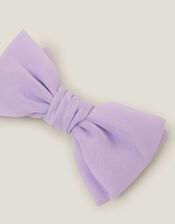 Girls Bow Barrette Clip, , large
