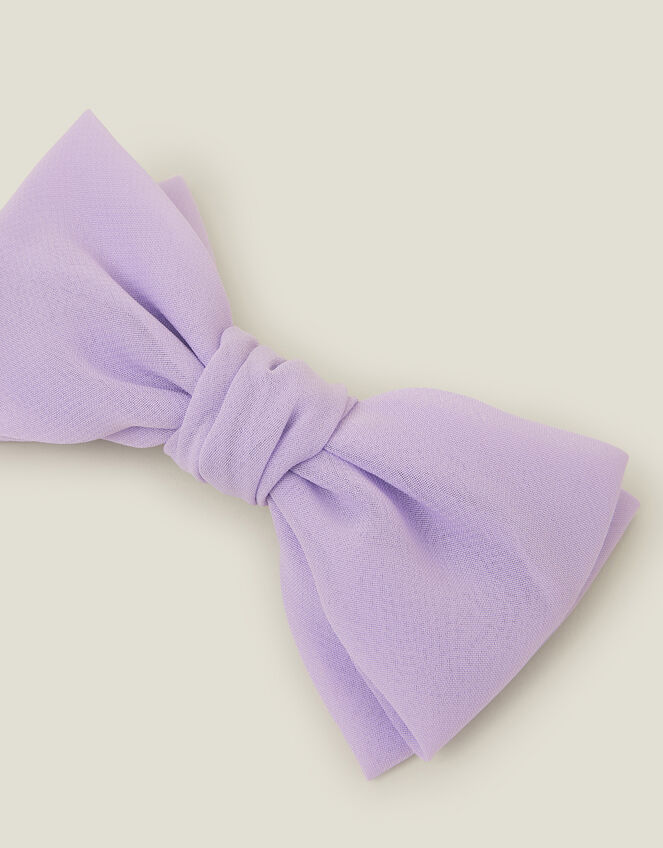 Girls Bow Barrette Clip, , large