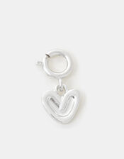 Bubble Heart Jewellery Charm, , large