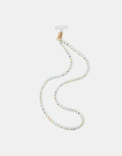 Rainbow Bead Phone Strap, , large