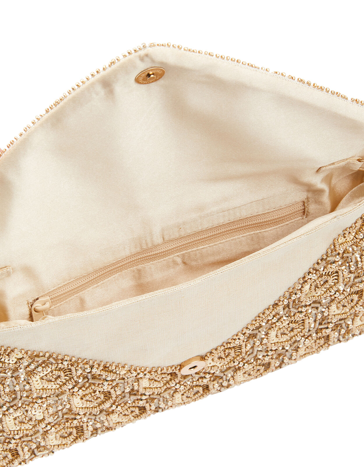 silver clutch bag accessorize