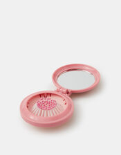 Compact Mirror & Hair Brush, , large