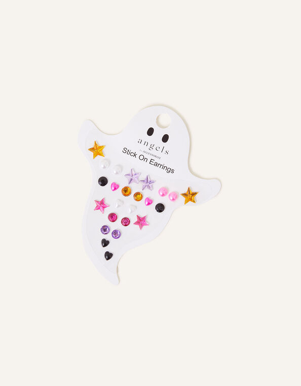 Halloween Stick-On Earrings, , large