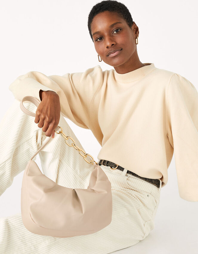 Stella Chain Strap Bag, Cream (CREAM), large