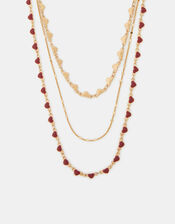 Heart Layered Necklace, , large