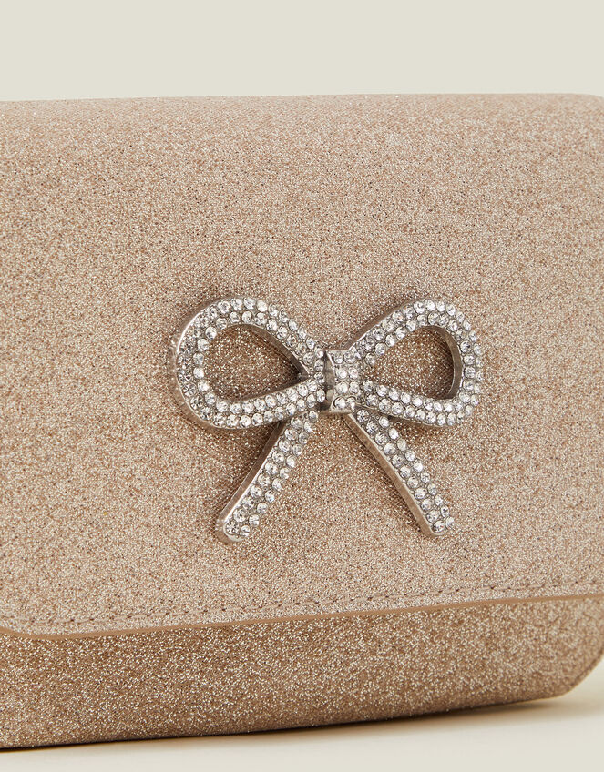Girls Bling Bow Mini Bag, , large