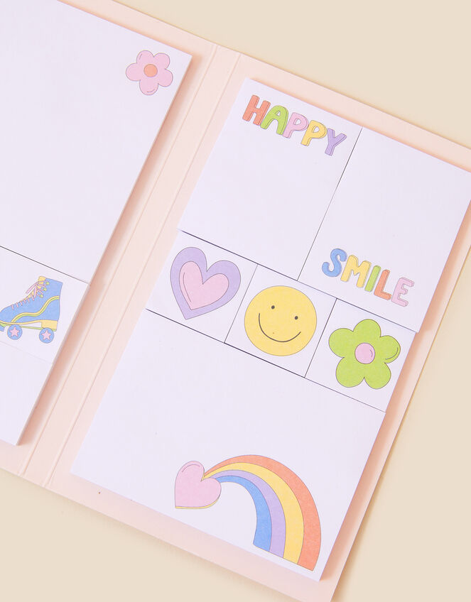 Smiley Retro Sticky Notes, , large