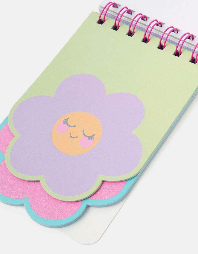 Girls Happy Flower Notepad, , large