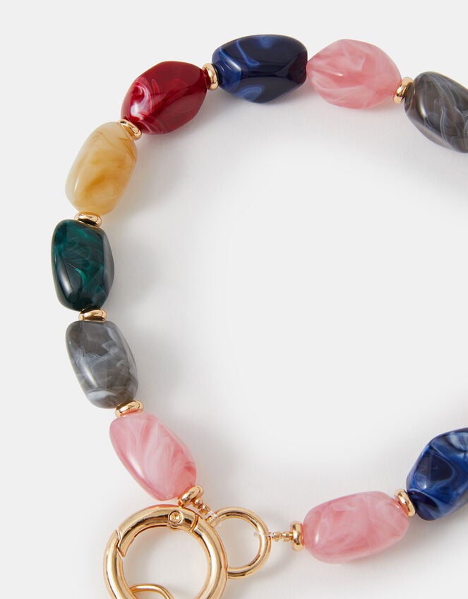 Marble Bead Wrist Phone Strap, , large