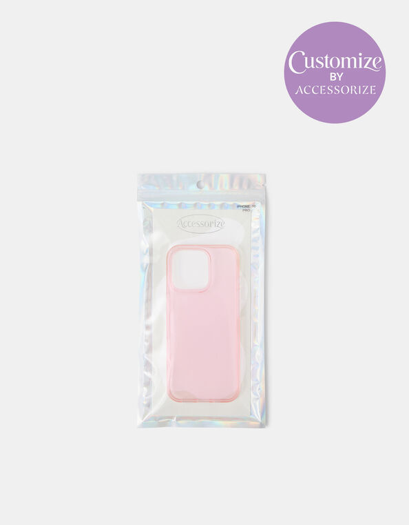 Plain iPhone 16 Pro Phone Case, Pink (PINK), large