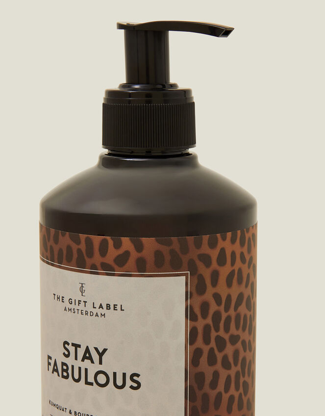 The Gift Label Stay Fabulous Kumquat & Bourbon Vanilla Hand Soap, , large